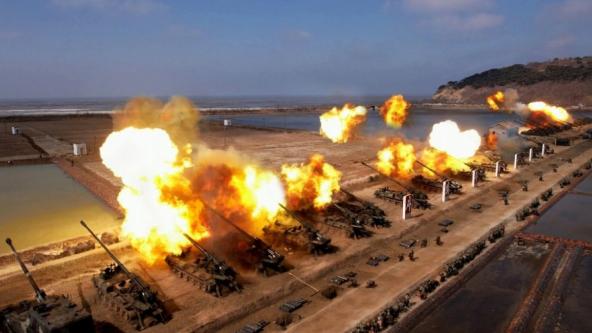 У КНДР знов гатили артилерію по морю з усіх стволів: що саме намагається показати Пхеньян